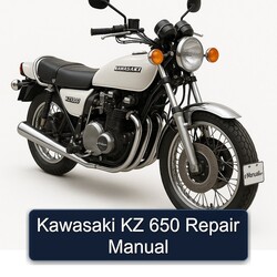Kawasaki KZ Series 650 Service Repair Workshop Manual PDF
