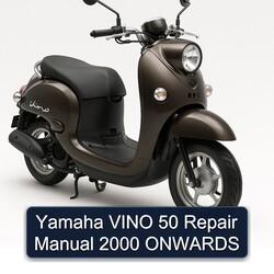 2000 Yamaha Vino 50 Onwards Service Repair Workshop Manual PDF