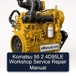 Komatsu 95 2 4d95le Service Repair Workshop Manual PDF