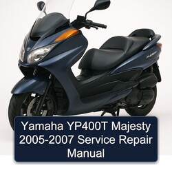 2005-2007 Yamaha Majesty YP400T Service Repair Workshop Manual PDF