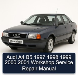 1997-2001 Audi A4 Service Repair Workshop Manual PDF