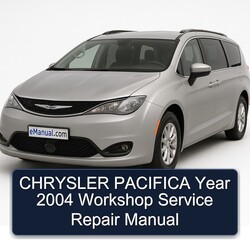 2004 Chrysler Pacifica Year Service Repair Workshop Manual PDF