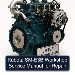 Kubota SM-E3B Service Repair Workshop Manual PDF