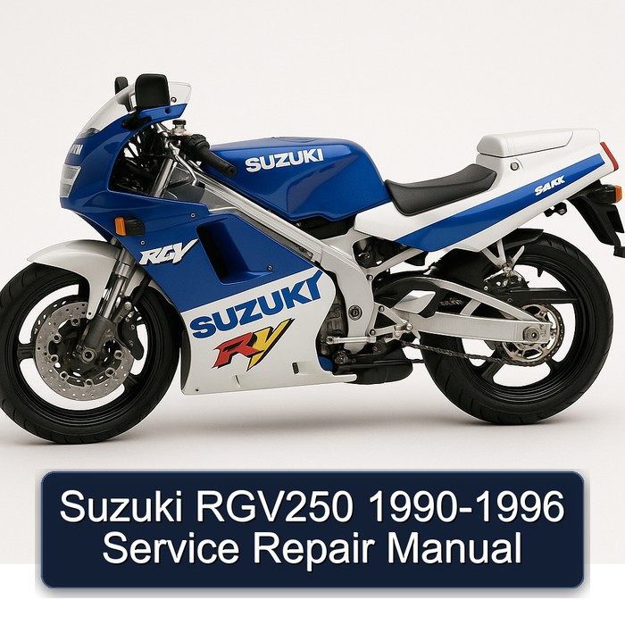 1990-1996 Suzuki RGV250 Service Repair Workshop Manual PDF