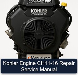 Kohler Command Pro Models Engine CH11-16 Service Repair Workshop Manual PDF
