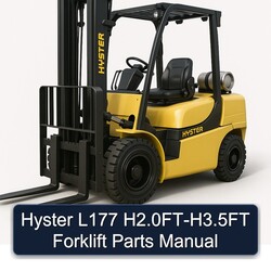 Hyster L177 H2.0ft-h3.5ft Forklift Parts Catalog PDF