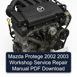 2002-2003 Mazda K Series Protege Service Repair Workshop Manual PDF
