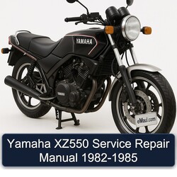1982-1985 Yamaha XZ550 Service Repair Workshop Manual PDF