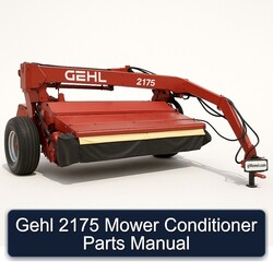 Gehl 2175 Mower Conditioner Parts Catalog PDF