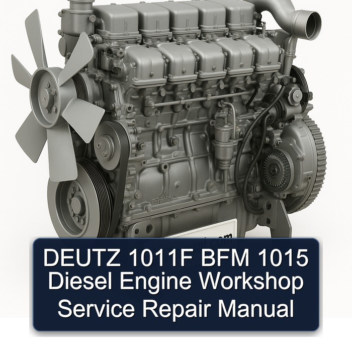 Deutz 1015 1011F BFM Diesel Engine Service Repair Workshop Manual PDF
