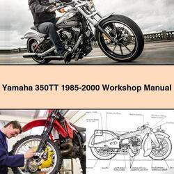 1985-2000 Yamaha TT Models 350TT Service Repair Workshop Manual PDF