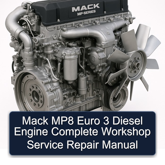 Mack MP8 Euro 3 Diesel Engine Service Repair Workshop Manual PDF
