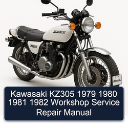 1979-1982 Kawasaki KZ Series KZ305 Service Repair Workshop Manual PDF