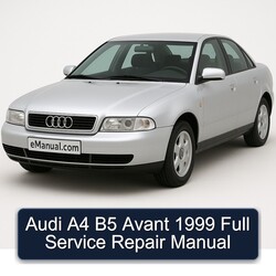 1999 Audi Avant A4 B5 Service Repair Workshop Manual PDF