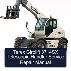 Terex Girolift 3714SX Telescopic Handler Service Repair Workshop Manual PDF