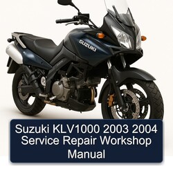 2003-2004 Suzuki KLV1000 Service Repair Workshop Manual PDF