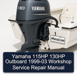 1999-2003 Yamaha 115HP 130HP Outboard Service Repair Workshop Manual PDF