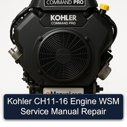 Kohler Command Pro Models CH11-16 Engine WSM Service Repair Workshop Manual PDF