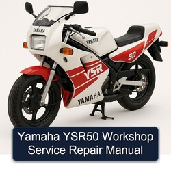 Yamaha YSR50 Service Repair Workshop Manual PDF