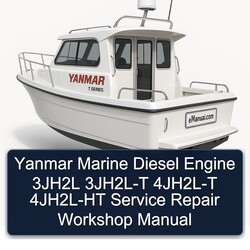Yanmar Marine Diesel Engine 3jh2l 3JH2L-T 4JH2L-T 4JH2L-HT Service Repair Workshop Manual PDF