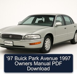 1997 Buick Park Avenue ‘97 Owners Owner's Manual PDF