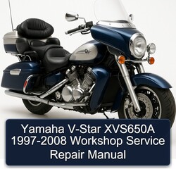 1997-2008 Yamaha Royal Star Venture V-STAR XVS650A Service Repair Workshop Manual PDF