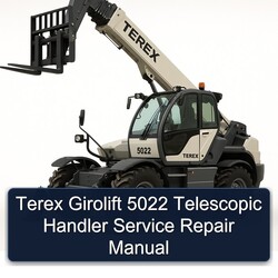 Terex Girolift 5022 Telescopic Handler Service Repair Workshop Manual PDF