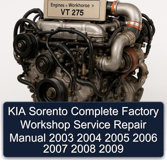 2003-2009 Kia Sorento Service Repair Workshop Manual PDF