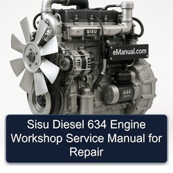 Sisu 634 Series Diesel Engine Service Repair Workshop Manual PDF