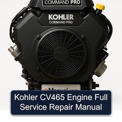 Kohler Command Pro Models CV465 Engine Service Repair Workshop Manual PDF