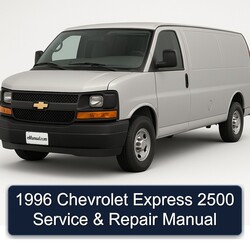 1996 Chevrolet Express 2500 Service Repair Workshop Manual PDF