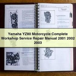 2001-2003 Yamaha YZ Models YZ80 Motorcycle Service Repair Workshop Manual PDF