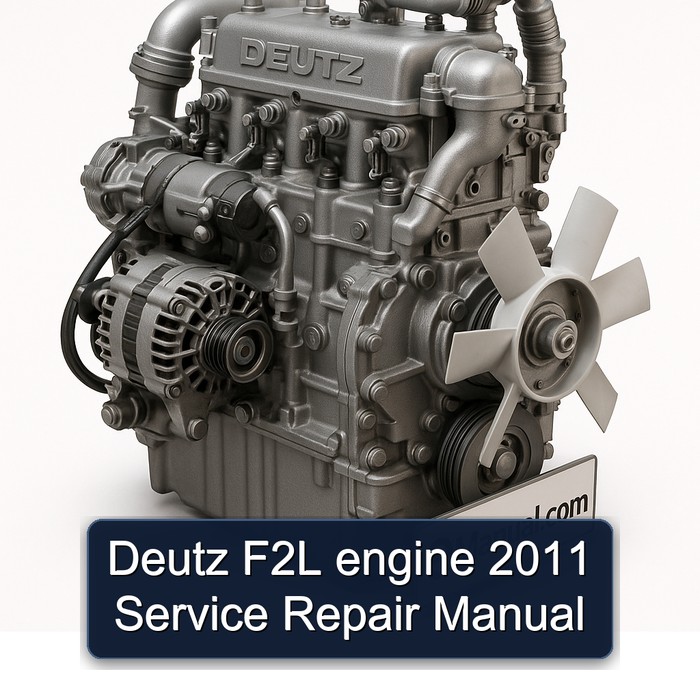 2011 Deutz F2L Engine Service Repair Workshop Manual PDF