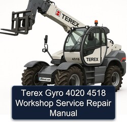 Terex Gyro 4020 4518 Service Repair Workshop Manual PDF