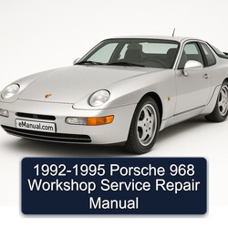 1992-1995 Porsche 968 Service Repair Workshop Manual PDF