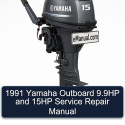 1991 Yamaha Outboard 9.9hp 15HP Service Repair Workshop Manual PDF