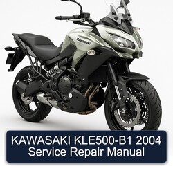 2004 Kawasaki Versys Kle500-b1 Service Repair Workshop Manual PDF