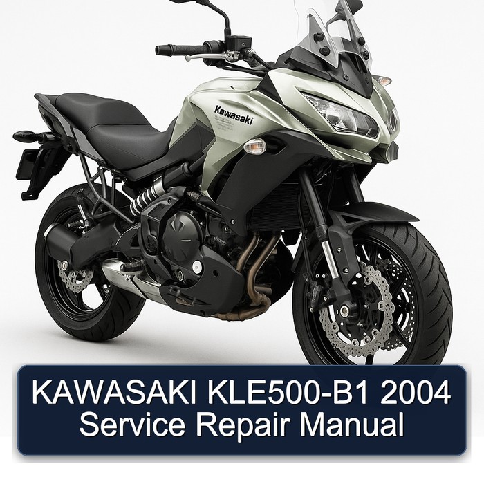 2004 Kawasaki Versys Kle500-b1 Service Repair Workshop Manual PDF