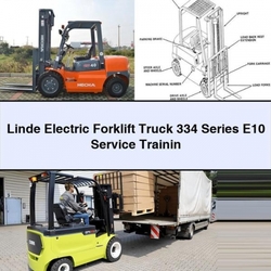 Linde Electric Forklift Truck 334 Series E10 Trainin Service Repair Workshop Manual PDF