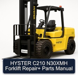 Hyster C210 N30XMH Forklift Parts Catalog PDF