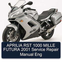 2001 Aprilia RST 1000 Mille Futura Eng Service Repair Workshop Manual PDF