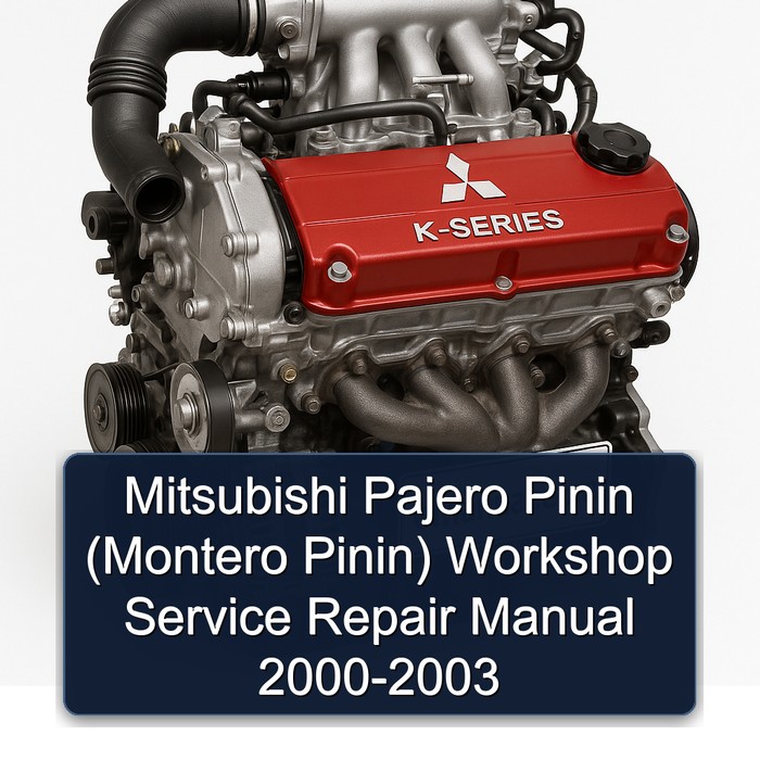 2000-2003 Mitsubishi Pajero Pinin (montero Pinin) Service Repair Workshop Manual PDF