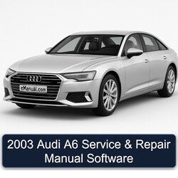 2003 Audi A6 Software Service Repair Workshop Manual PDF