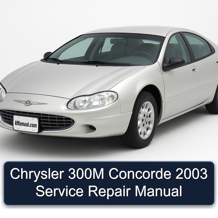2003 Chrysler Concorde 300M Service Repair Workshop Manual PDF