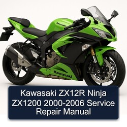 2000-2006 Kawasaki Ninja ZX12R ZX1200 Service Repair Workshop Manual PDF