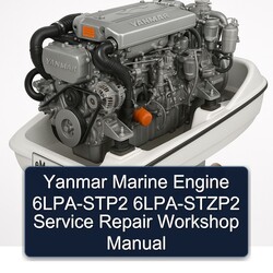 Yanmar Marine Engine 6LPA-STP2 6LPA-STZP2 Service Repair Workshop Manual PDF
