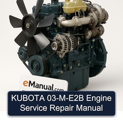 Kubota 03-m-e2b Engine Service Repair Workshop Manual PDF
