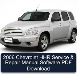 2006 Chevrolet HHR Software Service Repair Workshop Manual PDF