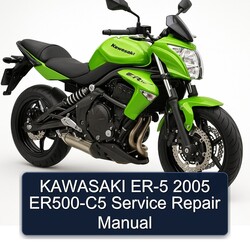2005 Kawasaki ER Models ER-5 ER500-C5 Service Repair Workshop Manual PDF