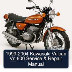 1999-2004 Kawasaki Vulcan Vn 800 Service Repair Workshop Manual PDF